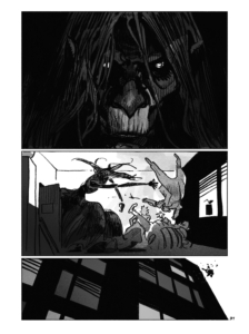 Alva in the Dark interior page Aksel Studsgarth and Daniel Hansen