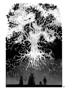 Alva in the Dark interior page Aksel Studsgarth and Daniel Hansen