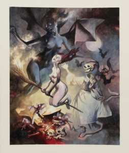 witches' sabbat by Mignola