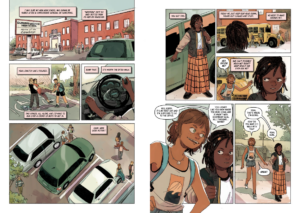 Navigating with You Volume 1 interior double page spread